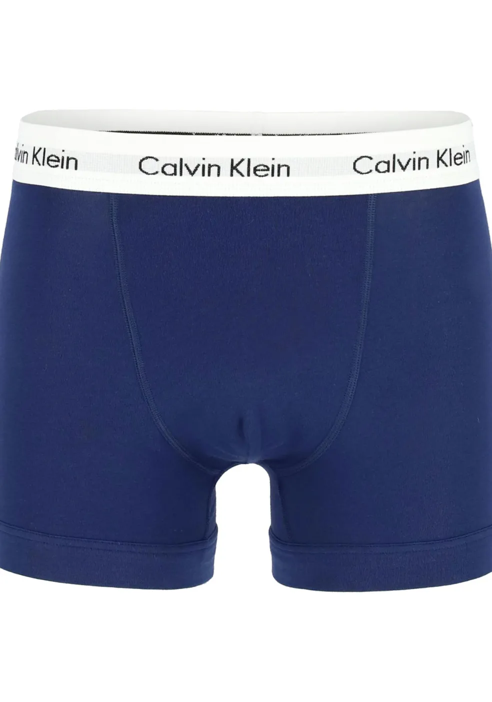 Calvin Klein trunks (3-pack), heren boxers normale lengte, rood, wit en blauw
