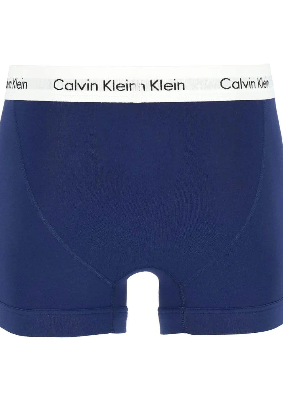Calvin Klein trunks (3-pack), heren boxers normale lengte, rood, wit en blauw