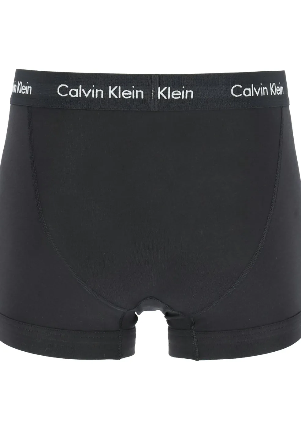 Calvin Klein trunks (3-pack), heren boxers normale lengte, zwart, grijs en logo print