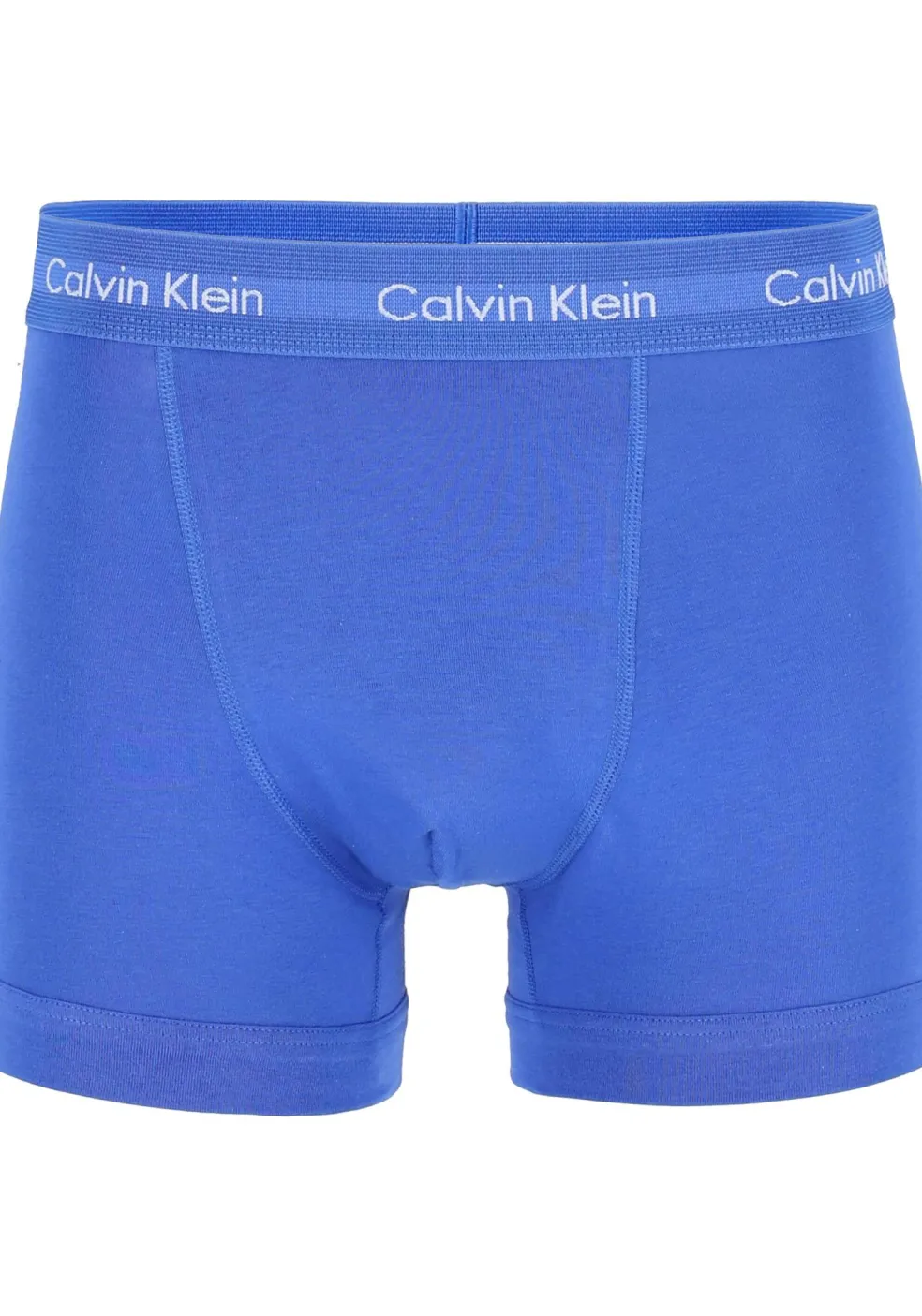 Calvin Klein trunks (3-pack), heren boxers normale lengte, kobalt, navy en zwart