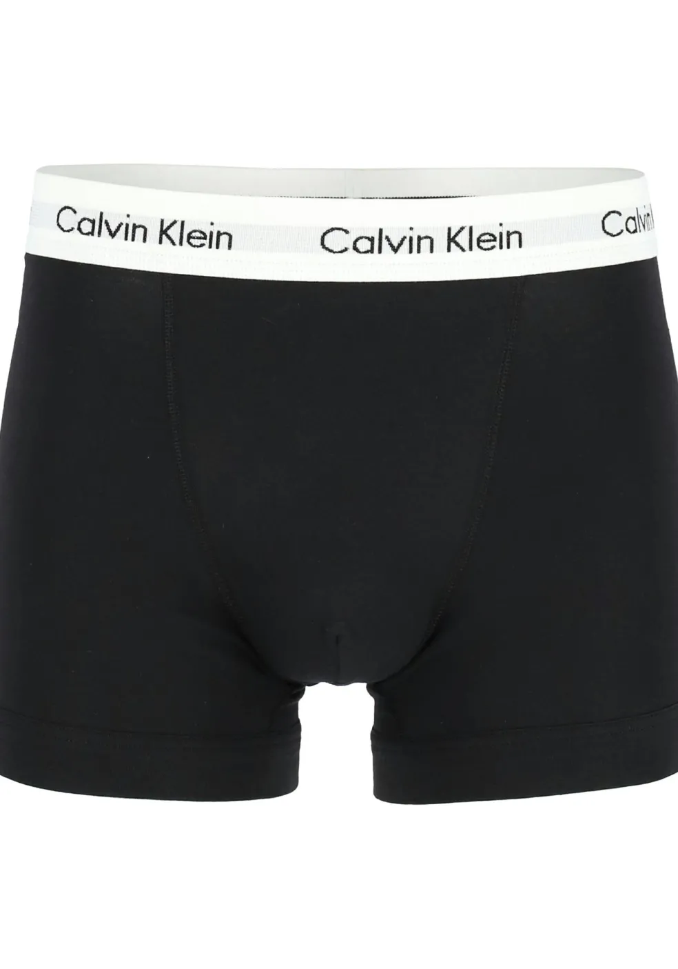 Calvin Klein trunks (3-pack), heren boxers normale lengte, zwart, grijs en wit