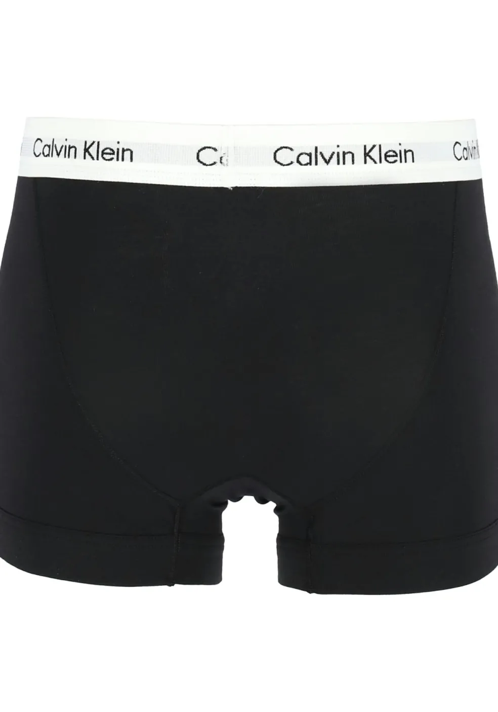Calvin Klein trunks (3-pack), heren boxers normale lengte, zwart, grijs en wit