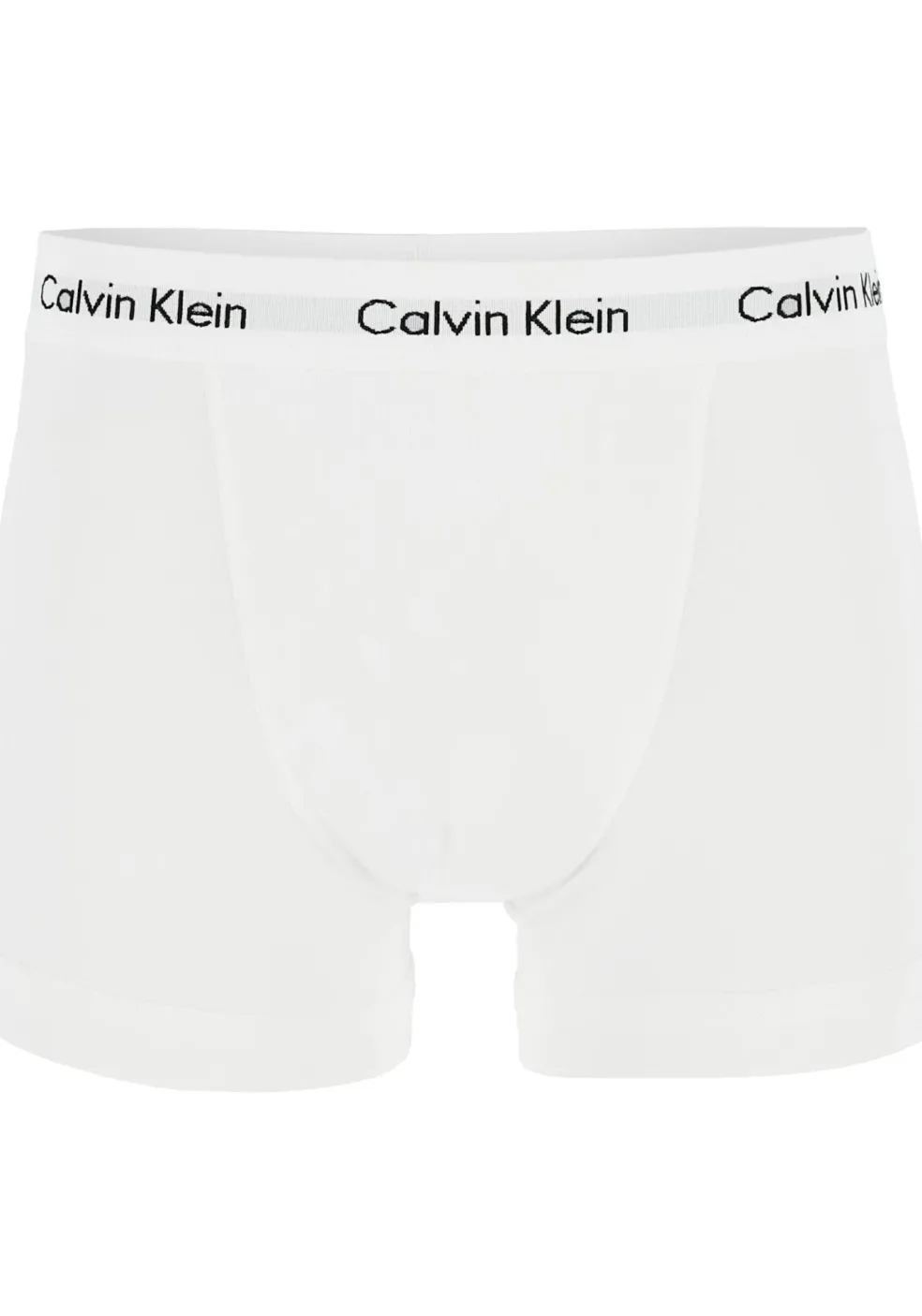 Calvin Klein trunks (3-pack), heren boxers normale lengte, zwart, grijs en wit