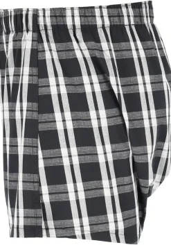 Calvin Klein Woven Boxers (3-pack), wijde heren boxershorts katoen, zwart, gestreept en geruit