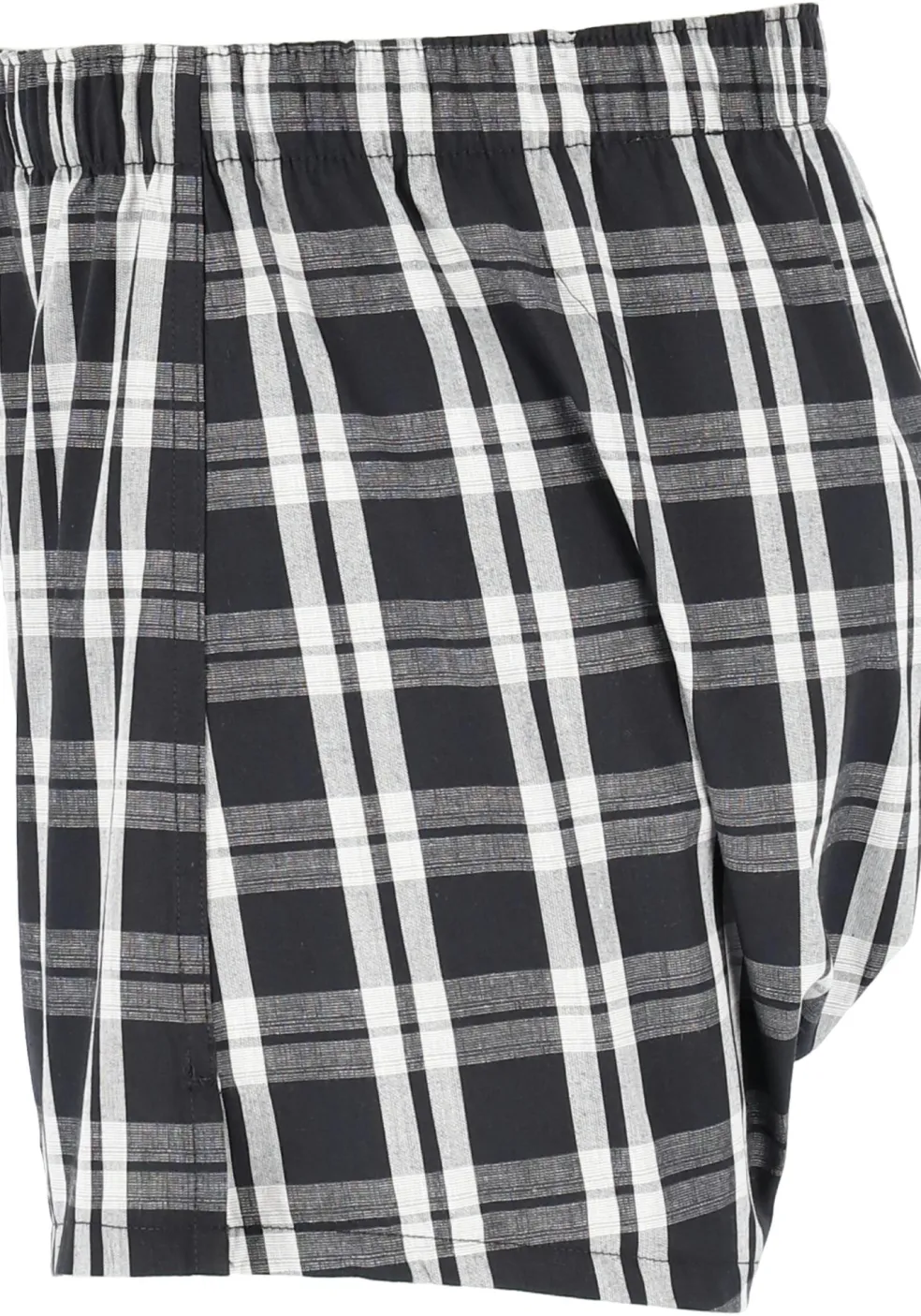 Calvin Klein Woven Boxers (3-pack), wijde heren boxershorts katoen, zwart, gestreept en geruit