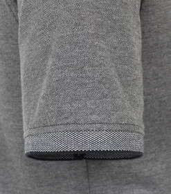 CASA MODA comfort fit heren polo, grijs