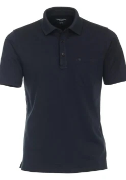 CASA MODA comfort fit heren polo, blauw