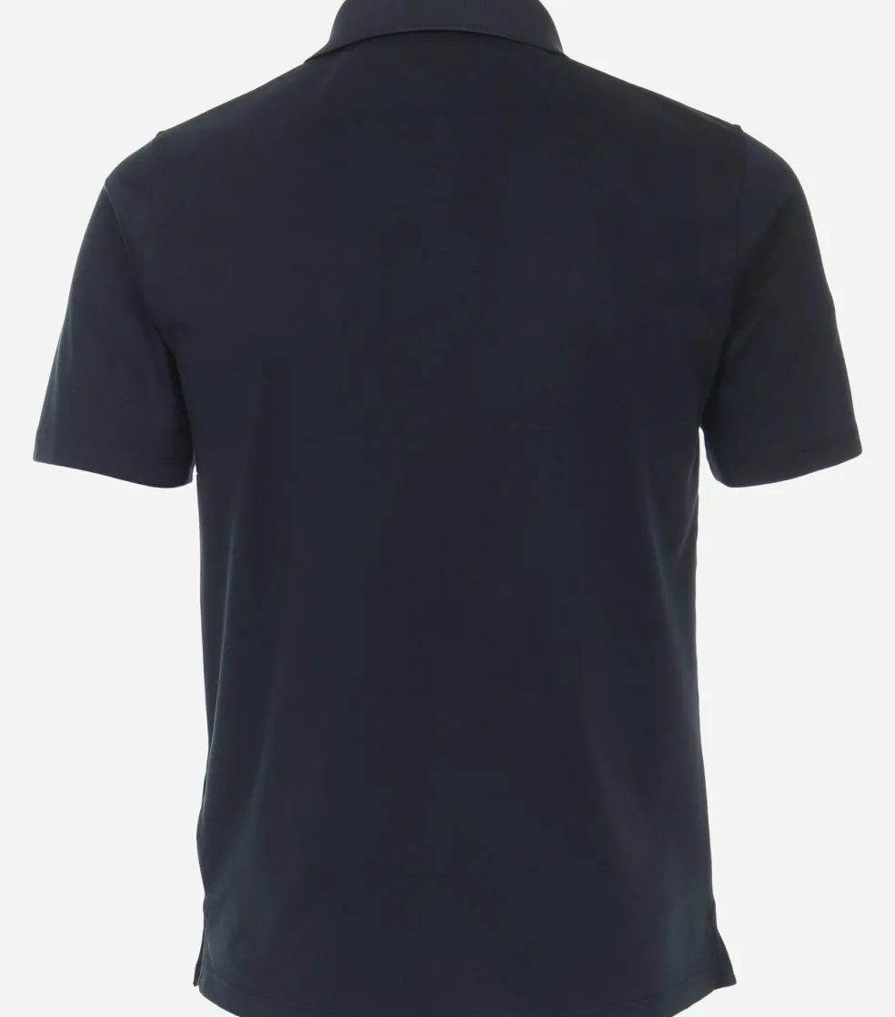 CASA MODA comfort fit heren polo, blauw