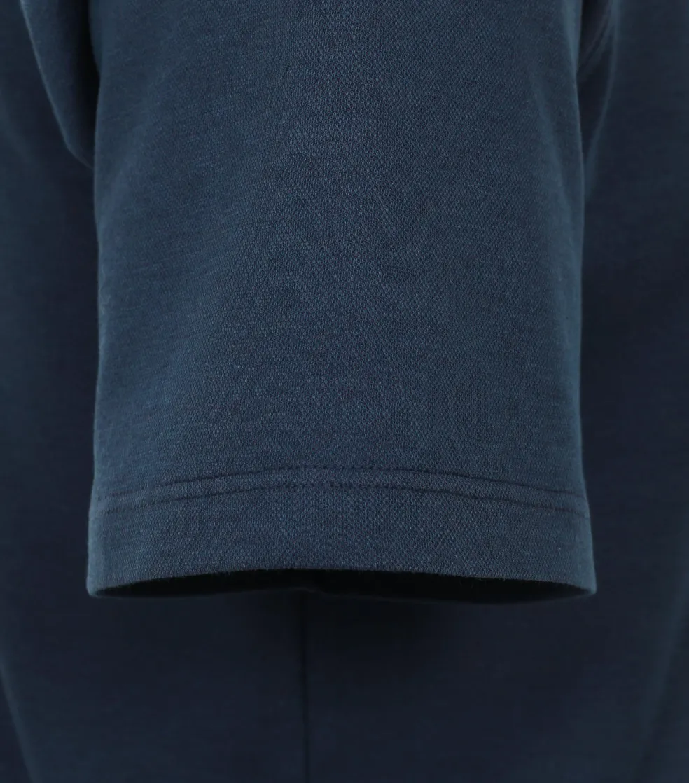 CASA MODA comfort fit heren polo, blauw