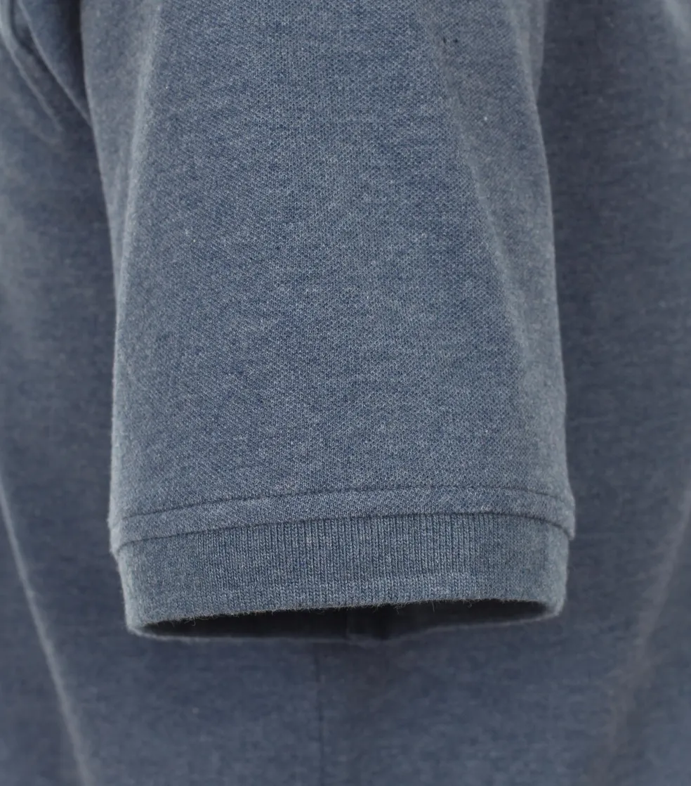 CASA MODA comfort fit heren polo, blauw