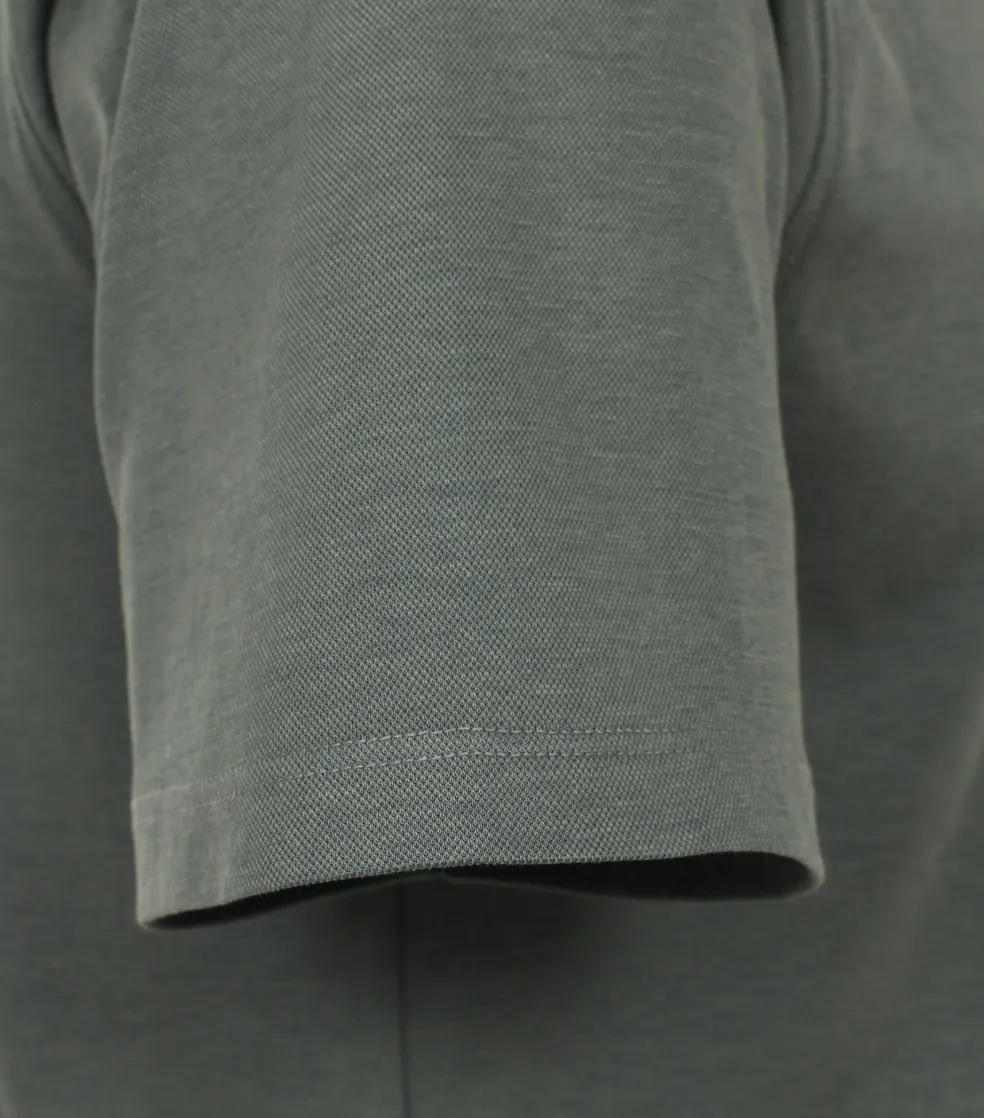 CASA MODA comfort fit heren polo, groen