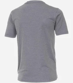 CASA MODA comfort fit heren T-shirt, blauw