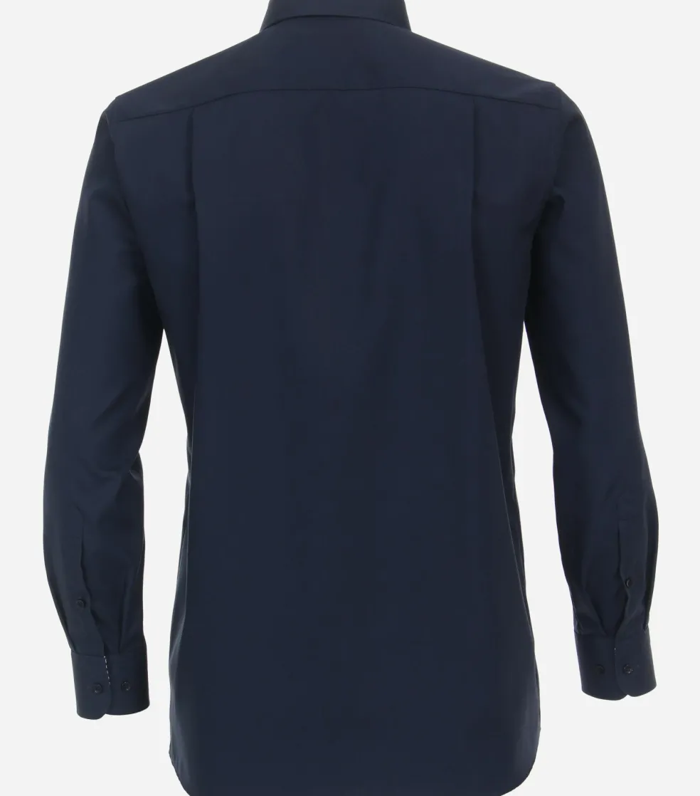 CASA MODA comfort fit overhemd, popeline, donkerblauw