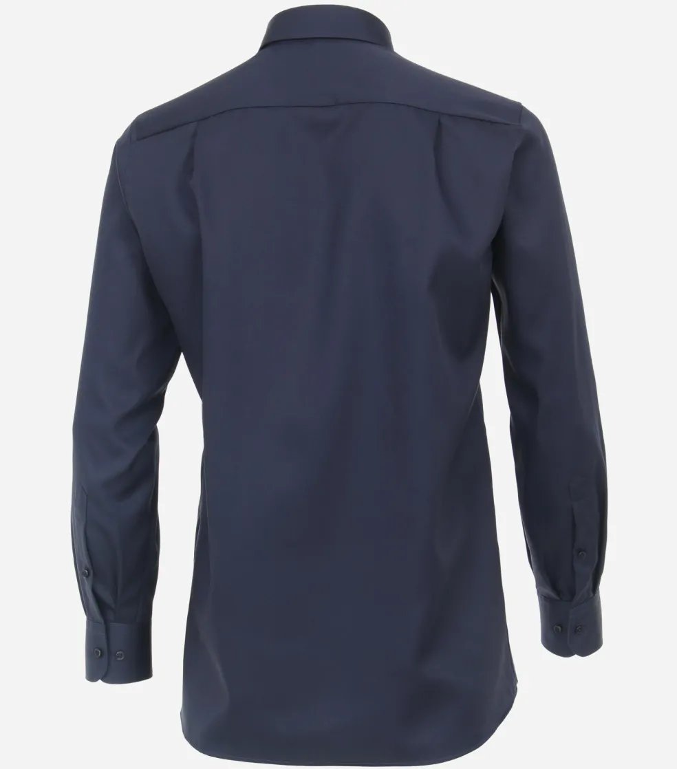 CASA MODA comfort fit overhemd, twill, blauw