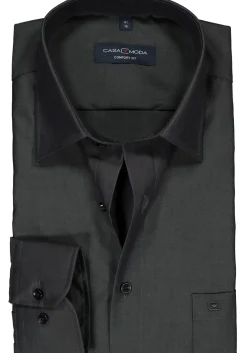 CASA MODA comfort fit overhemd, antraciet grijs