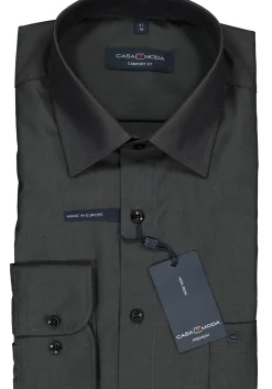 CASA MODA comfort fit overhemd, antraciet grijs