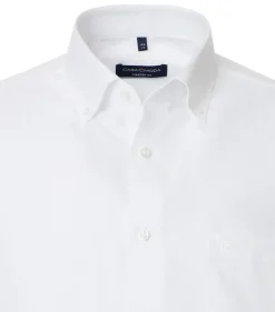 CASA MODA comfort fit overhemd, Oxford, wit