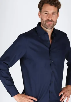 CASA MODA comfort fit overhemd, marine blauw
