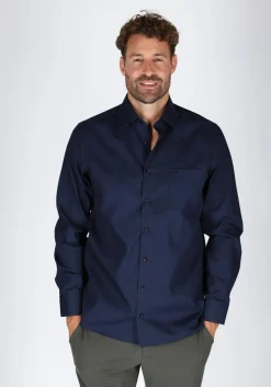 CASA MODA comfort fit overhemd, marine blauw