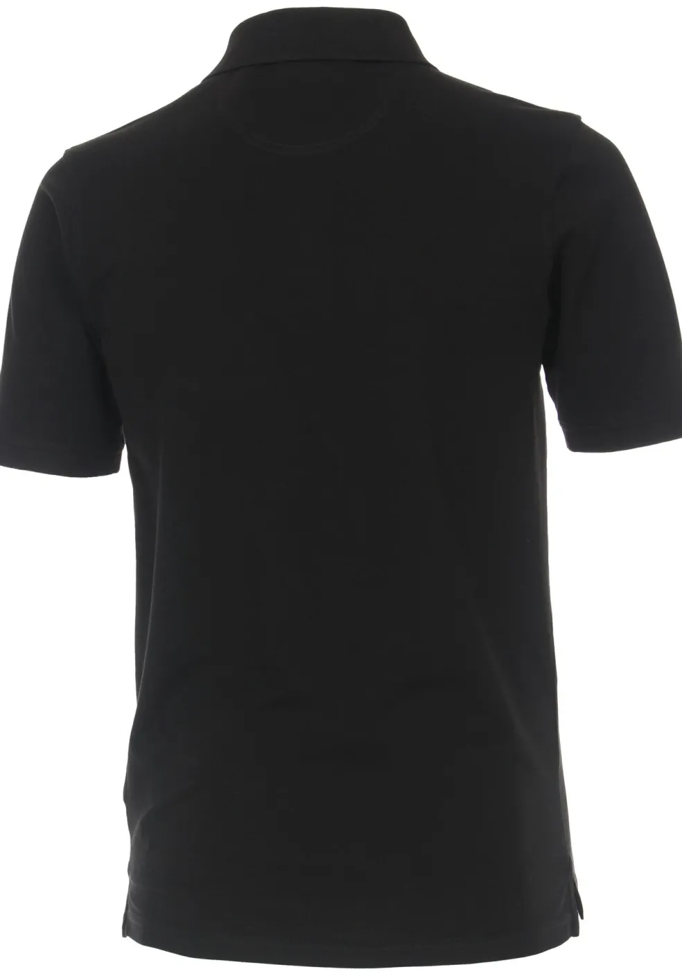 CASA MODA comfort fit poloshirt, stretch, zwart