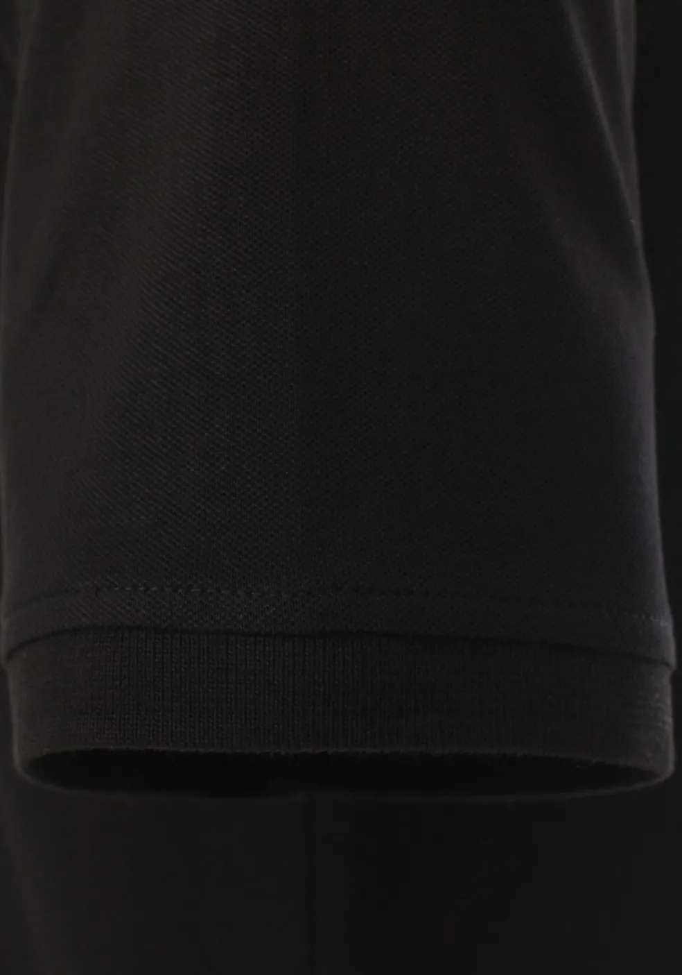 CASA MODA comfort fit poloshirt, stretch, zwart