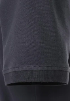 CASA MODA comfort fit poloshirt, stretch, antraciet grijs