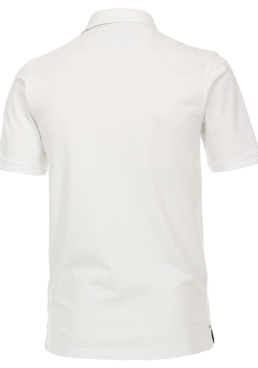 CASA MODA comfort fit poloshirt, stretch, wit