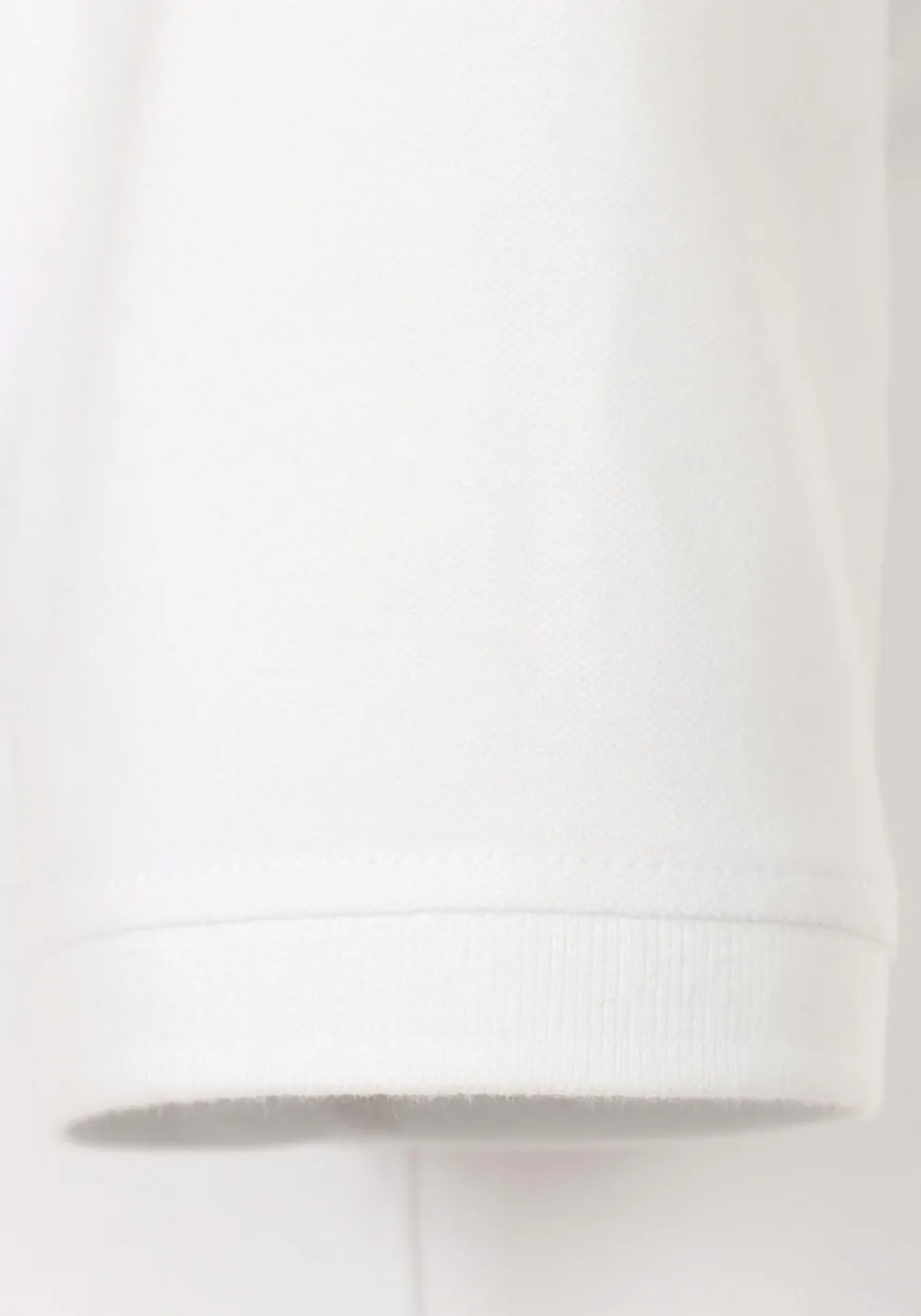 CASA MODA comfort fit poloshirt, stretch, wit