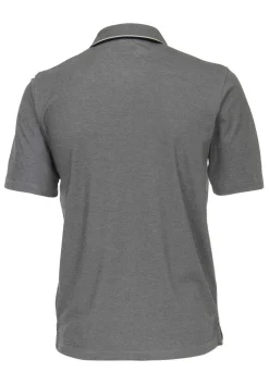 CASA MODA comfort fit poloshirt, grijs melange