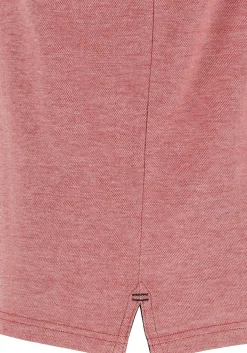 CASA MODA comfort fit poloshirt, stretch, rood melange