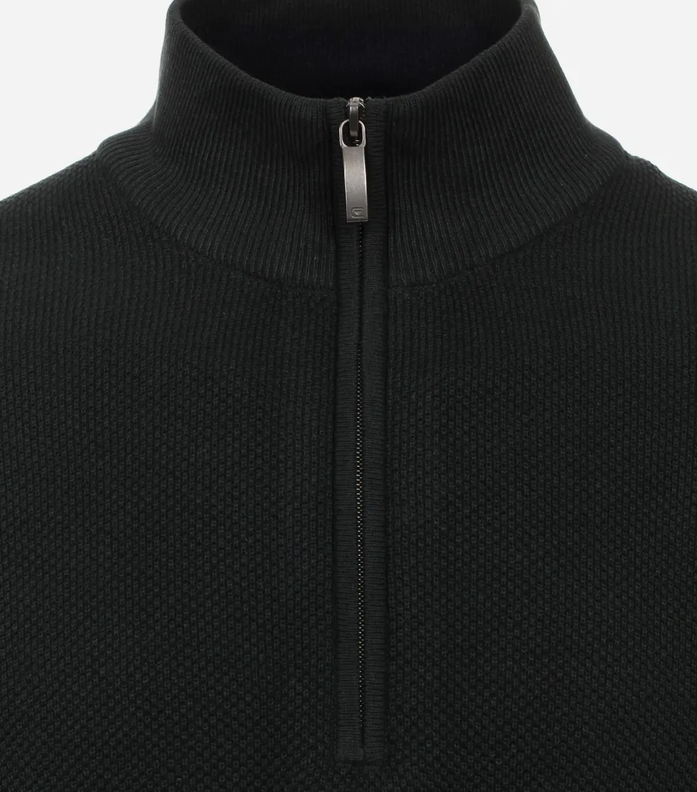 CASA MODA comfort fit schipperstrui, donkergroen