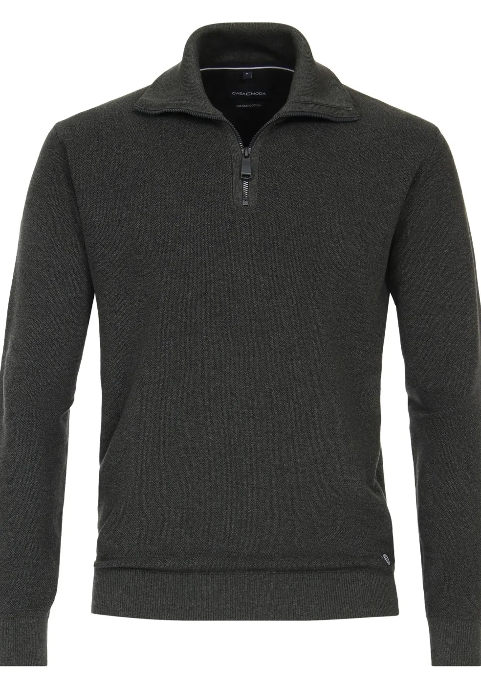 CASA MODA comfort fit schipperstrui, donkergroen
