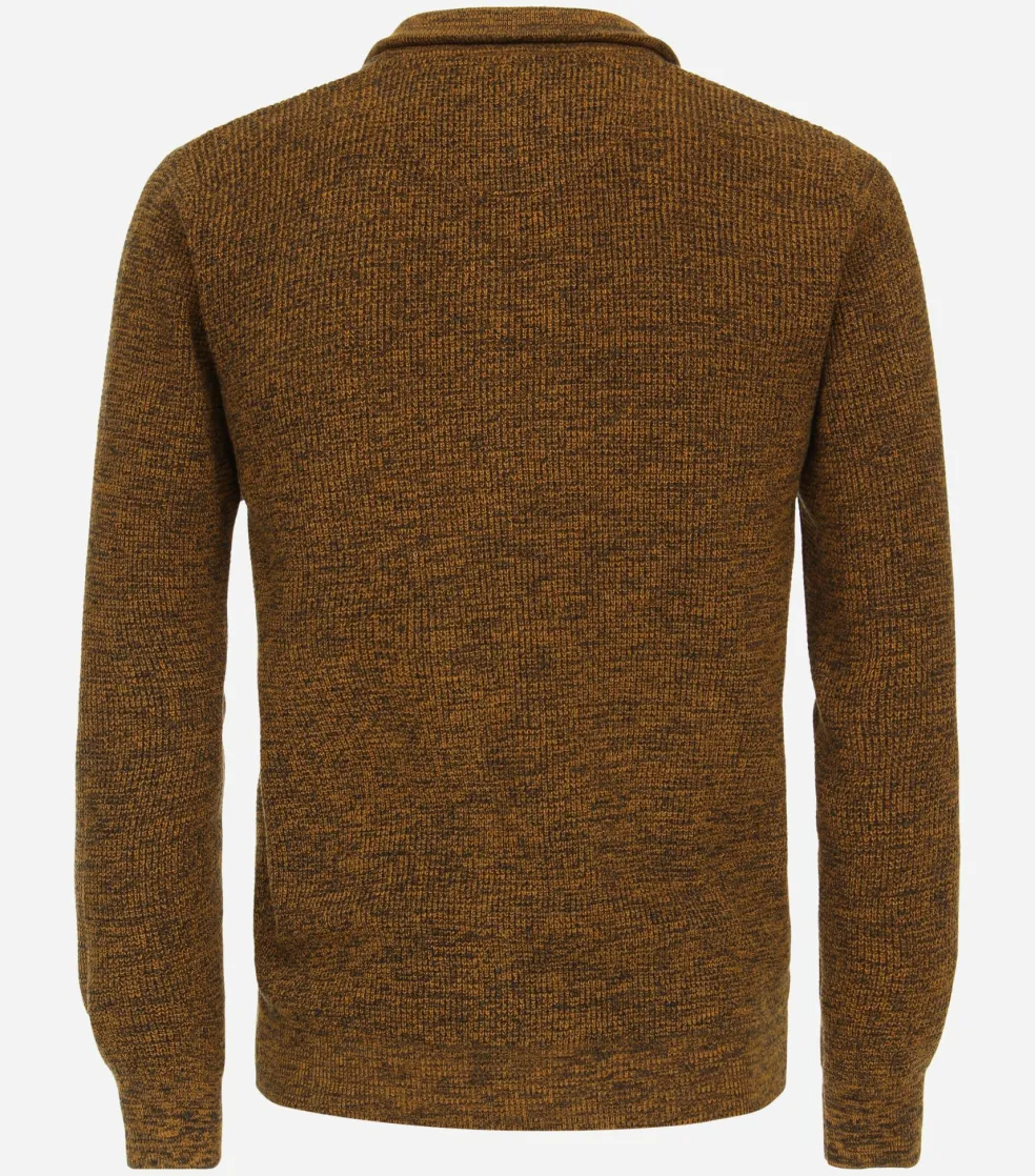 CASA MODA comfort fit schipperstrui, geel