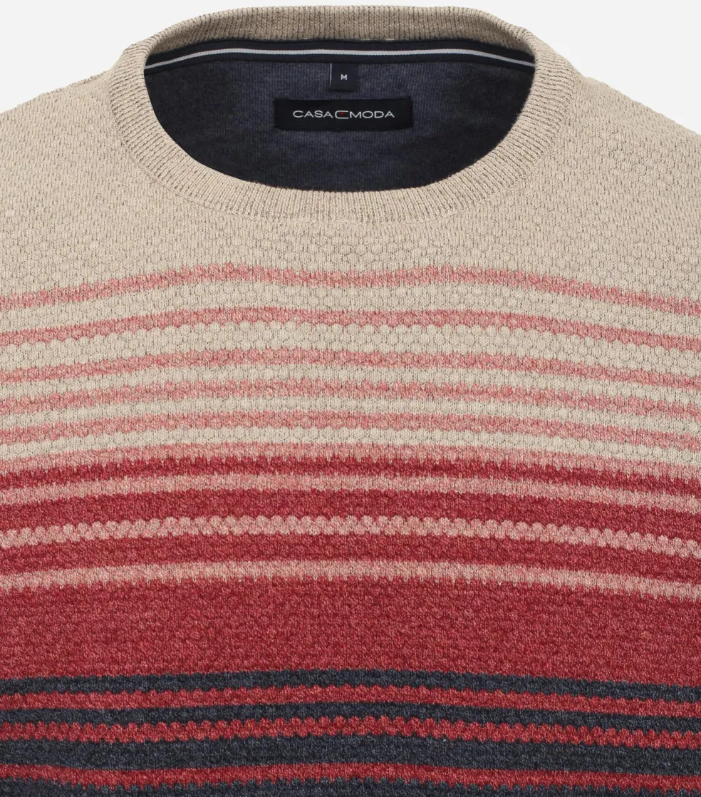 CASA MODA comfort fit trui, rood