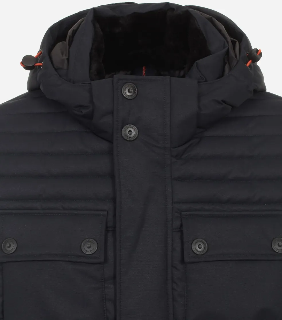 CASA MODA comfort fit tussenjas, blauw