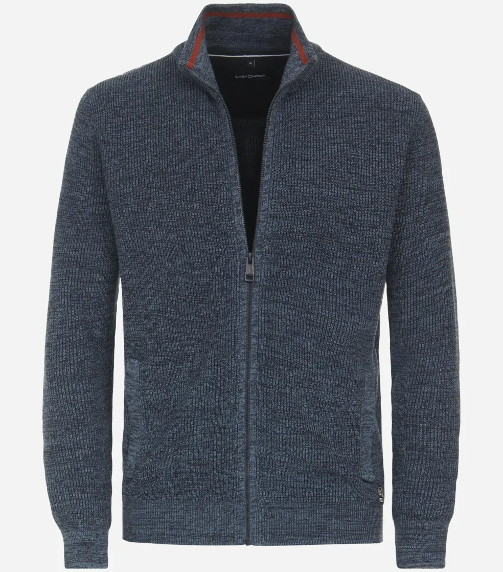 CASA MODA comfort fit vest, blauw