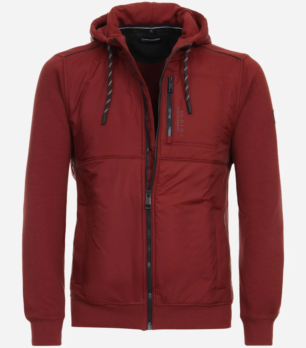 CASA MODA comfort fit vest, rood