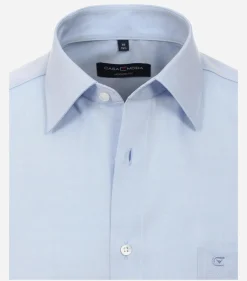 CASA MODA modern fit overhemd, popeline, blauw