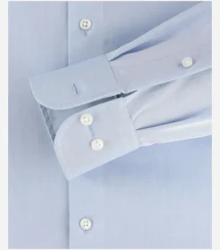 CASA MODA modern fit overhemd, popeline, blauw