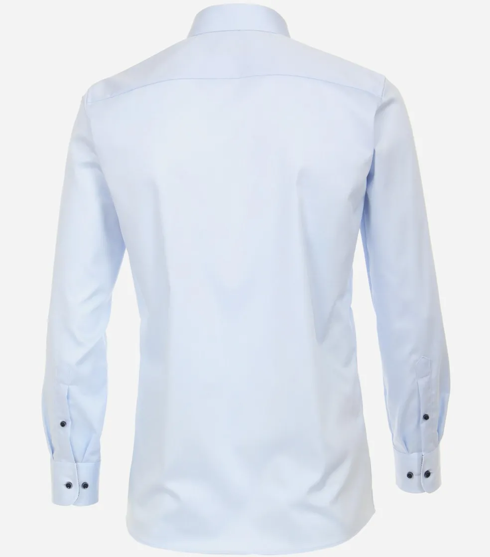 CASA MODA modern fit overhemd, twill, blauw