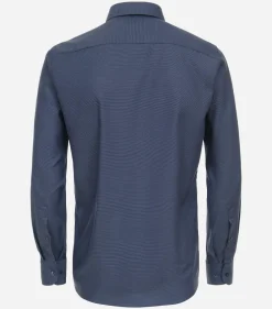 CASA MODA modern fit overhemd, dobby, blauw