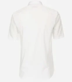 CASA MODA modern fit overhemd, korte mouw, popeline, wit