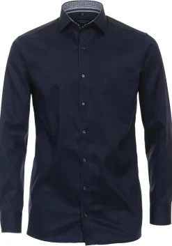 CASA MODA modern fit overhemd, twill, blauw