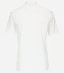 CASA MODA modern fit overhemd, korte mouw, popeline, wit