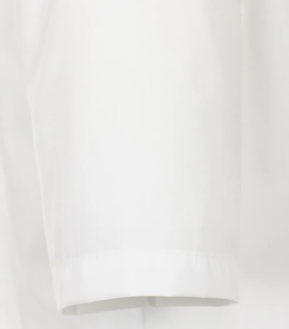 CASA MODA modern fit overhemd, korte mouw, popeline, wit