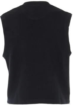 CASA MODA mouwloos heren vest katoen, donker blauw