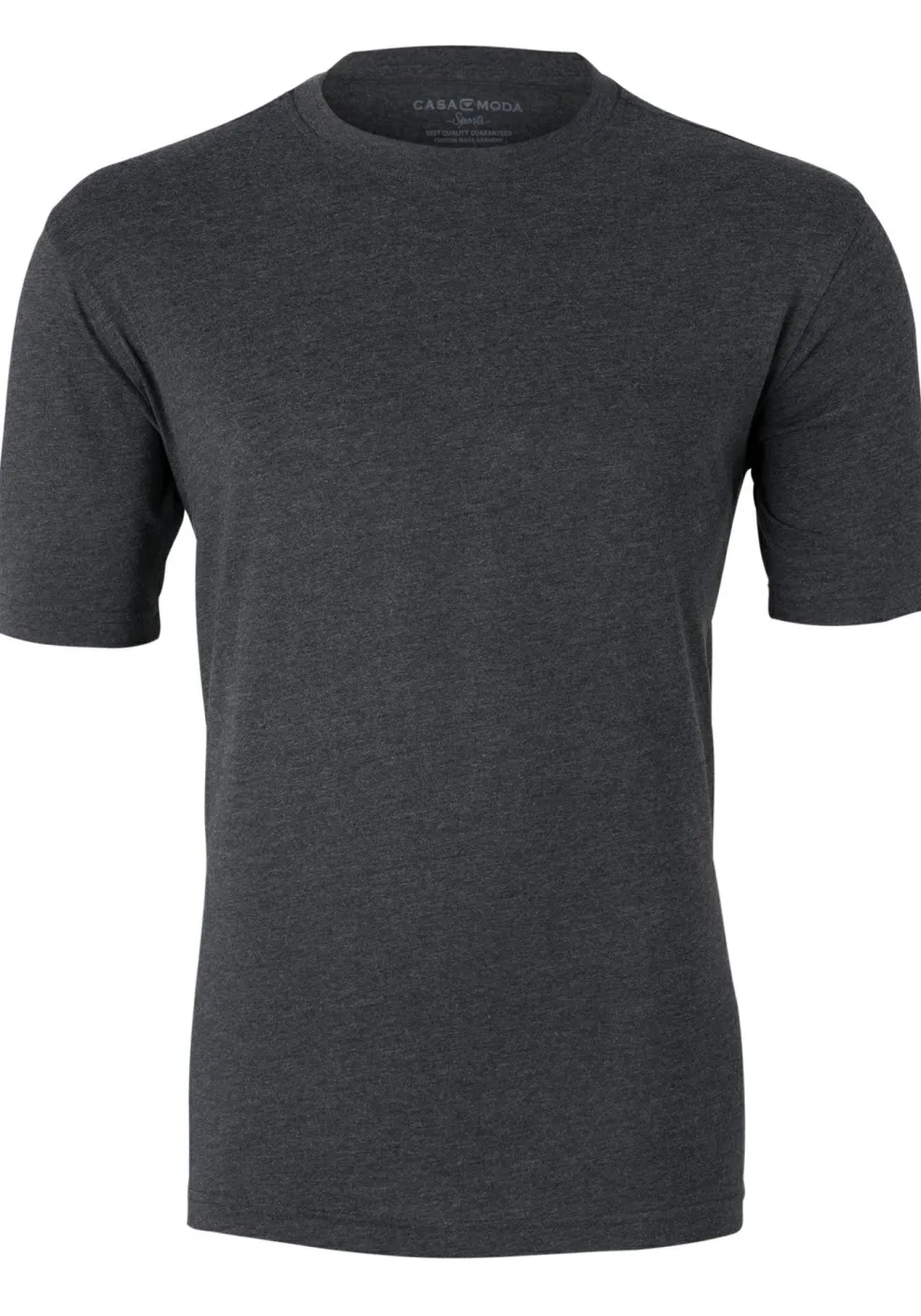 CASA MODA T-shirt, O-neck, antraciet melange