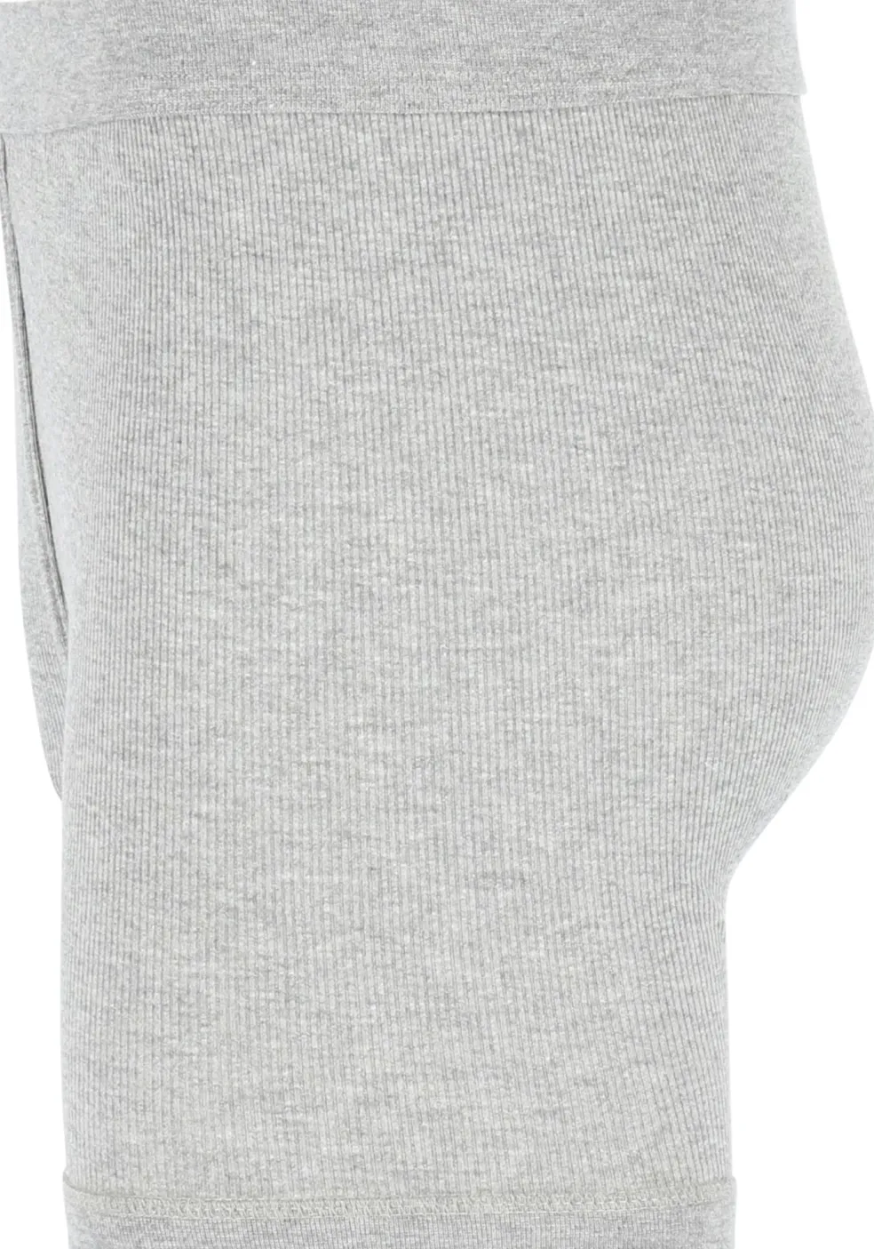 Ceceba heren boxer met gulp (1-pack), dubbelrib, grijs