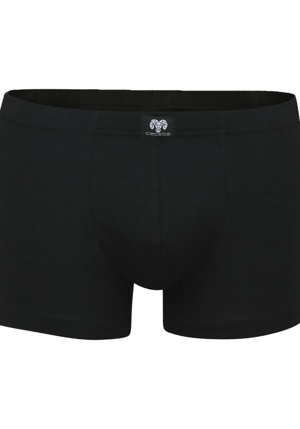 Ceceba heren boxer normale lengte (2-pack), zwart