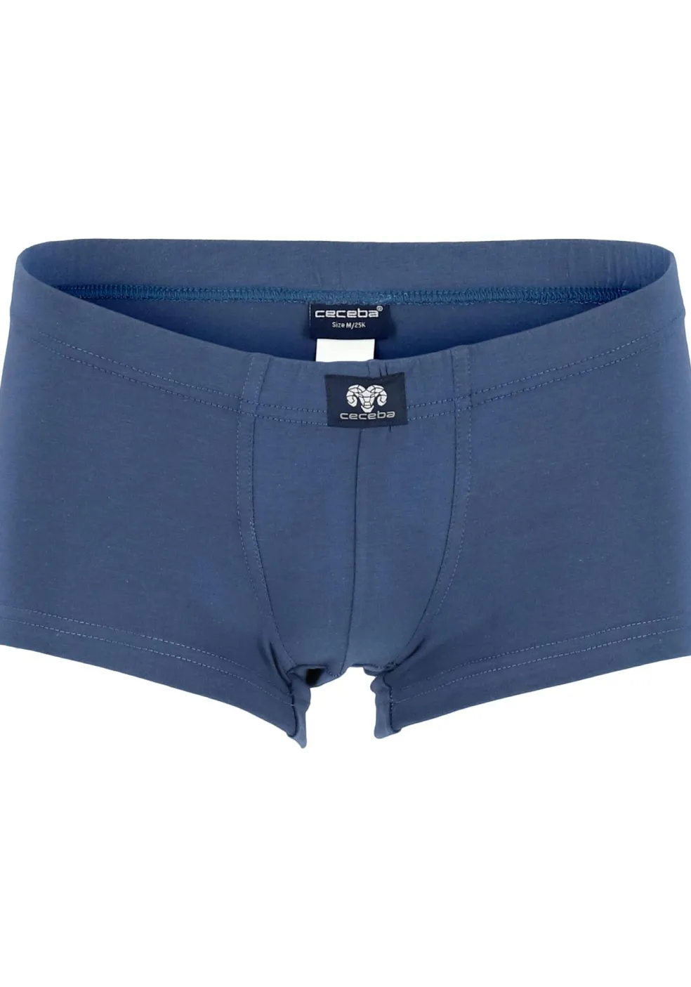 Ceceba heren boxers buikmodel (2-pack), blauw